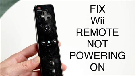 wii controller not turning on